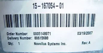 NOVELLUS 15-167054-01 SHOWERHEAD, VERSION 3, STATION 2-5,GAM