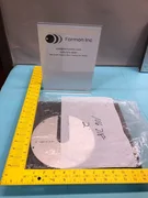 NOVELLUS 17-134657-00 Plate, Backing, Heater, 195mm X 195mm X 5mm, 175978