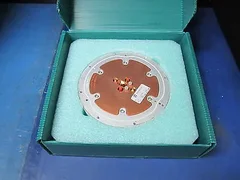 NOVELLUS 200mm Flatted Electrostatic Chuck, 02-121642-00 Rev. G, S/N: 9207