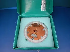 NOVELLUS 200mm Flatted Electrostatic Chuck, 02-134263-00 Rev. G, S/N: 08481