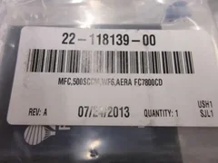 NOVELLUS 22-118139-00 MFC, 500 sccm, WF6, Aera FC7800CD