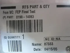 New 10 Pack Applied Materials AMAT  Lamp 0190-14083