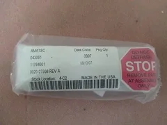 New AMAT 0020-27908 Panel Front HATD Drive