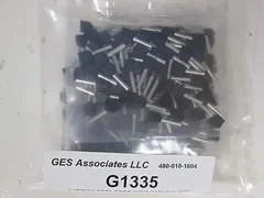 New ASM 41-107868A22 Ferrule Twin 16AWG BLK