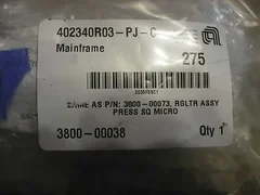 New Amat Applied Material 402340R03-PJ-C 3800-00073 3800-00038 Regulator SQMicro