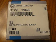New Amat Mirra 200mm Spindle Duplex Bearing Pair 0190-14833