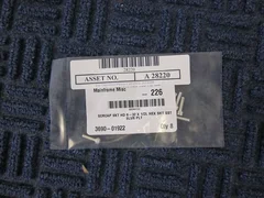New Applied Materials 3690-01922 SCR CAP HD 6/32 X 1/2L HEX SKT SST