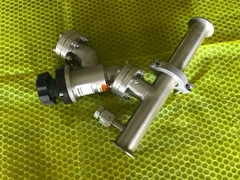 Nor-Cal 3870-02286 Angle Valve Assembly AMAT Applied Materials 0040-36023 Used