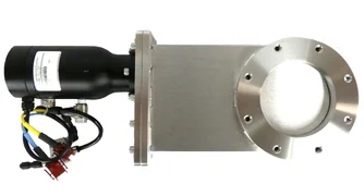 Nor-Cal Products 0190-84418 ISO100 Pneumatic Vacuum Gate Valve AMAT New Surplus