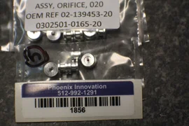 Novellus 02-139453-20 Assy, Orifice, 020