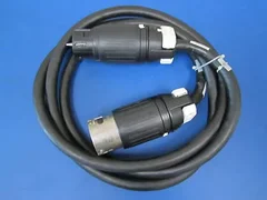 Novellus 03-048750-01 REV A RF GEN 5KW Cable Assembly w/ Hubbell 50-A-Twist-Lock