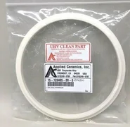 Novellus 15-120465-01 Ceramic Ring Shield DFE/Damaclean 9 1/4" OD 8 1/8" ID 