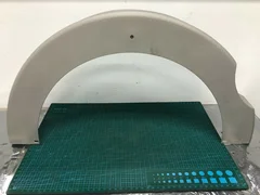 Novellus 17-291688-00 INova TiN Kit Shield, Bottom Back, Arc Spray 8