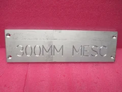 Novellus 300MM Wafer Transport Plane * 15-054247-00 Rev A Chamber Gate Door Assy