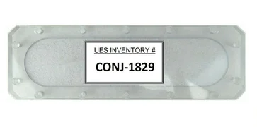 Novellus Systems 15-116097-00 Transparent Slit Valve Blank-Off Working Surplus