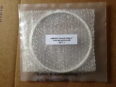 Novellus (Varian) 3290 Ceramic Clip Ring 6&quot;, P/N: 00-682216-00
