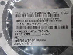 OEM Part LAM RESEARCH (LAM) 715-024131-003 RING FILLER TOP PL