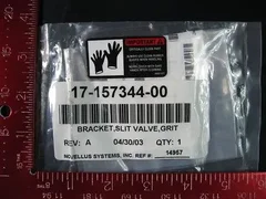 OEM Part Novellus 17-157344-00 BRACKET, SLIT VALVE, GRIT
