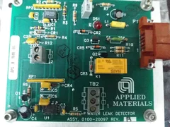 PCB WATER LEAK DETECTOR PN 0100-20097 W/ TC AMP IN 0100-18058 
