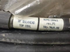 RF Bulkhead GEN Top coil power cable AMAT 0190-18061