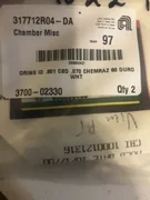 [SEALED]Applied materials 3700-02330 ORING ID .801 CSD .070 CHEMRAZ 80