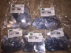 SKS 3061-48B 66 x 18 PVC Heat Shrink Band w/ Single Vertical Perforation 2 mil