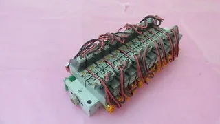 SMC D-276-990020A, AMAT 0190-01401 Rev. 001, Pneumatic Manifold Assembly. 328810