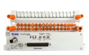 SMC EX420-SDN2 16-Port Pneumatic Manifold Assembly AMAT 4060-00930 Working Surpl
