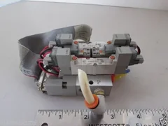 SMC Electric Pneumatic 24V Air Manifold SYJ3233-5LOU Valve LAM 853-800722-003