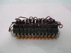 SMC NVV5J3-VIB980146 Pneumatic Manifold, 24-Station, AMAT 0190-09487, 329910
