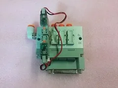 SMC SS5YJ3-DUL01756  Lam Research 772-800722-010 Manifold with 2 SMC SY114-5MOU