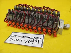 SMC US447 24 Port Manifold Valve AMAT 0190-02046 Used Working