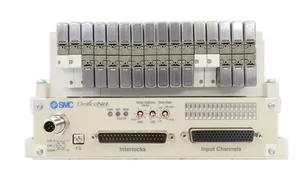 SMC VV5Q11-16-X3087V 16-Port Pneumatic Manifold AMAT 4060-00936 Working Surplus