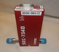 STEC SEC-7340M MASS FLOW CONTROLLER, 3 SLM, NF3 - AMAT 3030-06512
