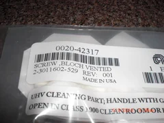 Screw Applied Materails (AMAT) 0020-42317 BLOCKER VENTED EC LID WXZ