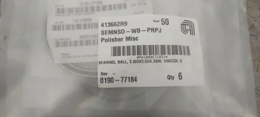 Sealed AMAT Applied Materials 0190-77184 BEARING BALL Make Offer!