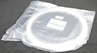 Sealed Lam Research 716-040737-432 Rev. A RWK Quartz Ring Semiconductor Part