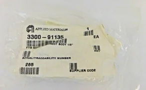 Swagelok 1/2" Instrumentation Quick Body Connect SS-QC8-B-810 AMAT 3300-91135