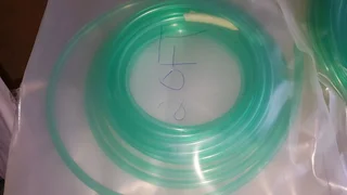 TBG PLSTC 1/4 OD 1/8 id WALL Polyureth green transp Applied Materials 3860-01306