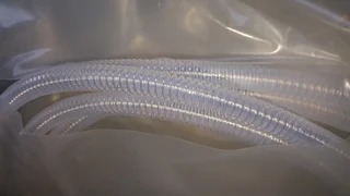 TBG teflon convoluted 1/2" od AMAT 3860-00099 13 feet