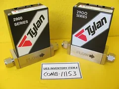 Tylan FC-2900M Mass Flow Controller AMAT 0225-05386 Lot of 2 As-Is