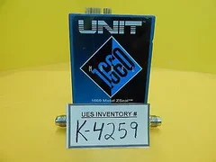 UNIT Instruments UFC-1660 Mass Flow Controller 3.5 SLM He AMAT 3030-02615 Used