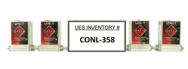 UNIT Instruments UFC-8160 Mass Flow Controller Lot of 6 AMAT 3030-06030 Working