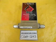 Unit Instruments UFC-8165 Mass Flow Controller AMAT 3030-10989 100cc O2 Used