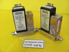 Unit UFC-1100 Mass Flow Controller AMAT 3030-01053 3 SLM N2 Lot of 2 As-Is