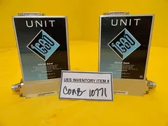 Unit UFC-1660 Metal Seal Mass Flow Controller 20 L H2 AMAT 3030-12921 Lot of 2