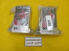 Unit UFC-8165 Mass Flow Controller AMAT 3030-00514 Lot of 2 As-Is