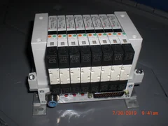 Valve SMC EX160-SDN1A  (AMAT) 0190-15945 8 position DviveNET interface