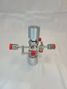 Veriflow diaphragm 2 valve opposing manifold with weldment AMAT 0050-93001 Rev 1