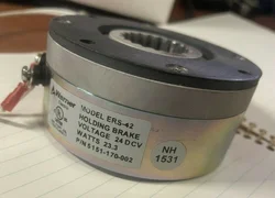 Warner Electric ERS-42 Holding Brake LAM Research 853-011141-003 Brake, RF GAP